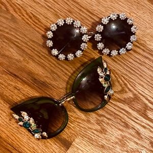 Stylish sunglasses.